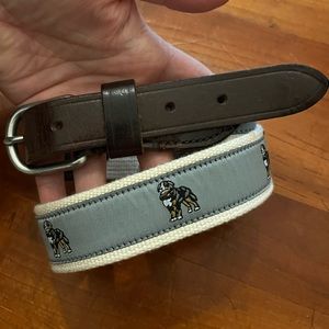Boys J.Crew Crewcuts St. Bernard Belt Size Medium